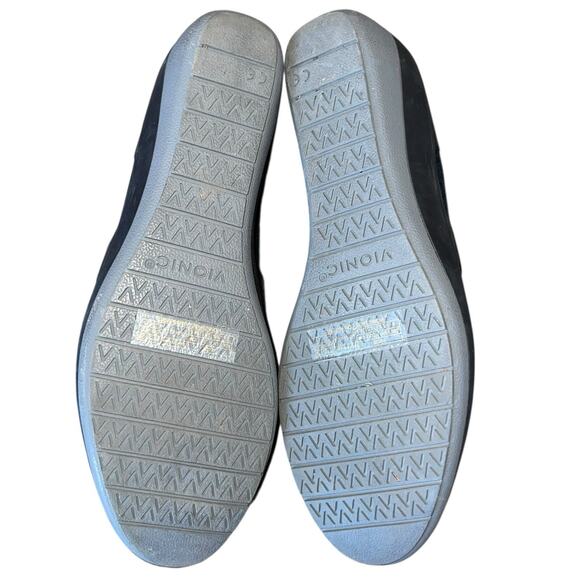 Vionic Mary Jane Wedge 8 Black Juide Leather Comfort Shoes Minimalist - Picture 6 of 9